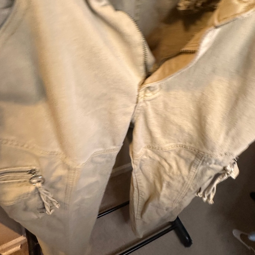 Fashion Nova Women’s Tan Cargo Pants - Picture 6 of 7